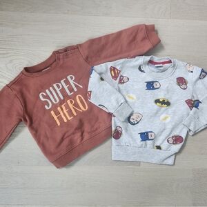 Superhero sweaters 12 months / 1 year